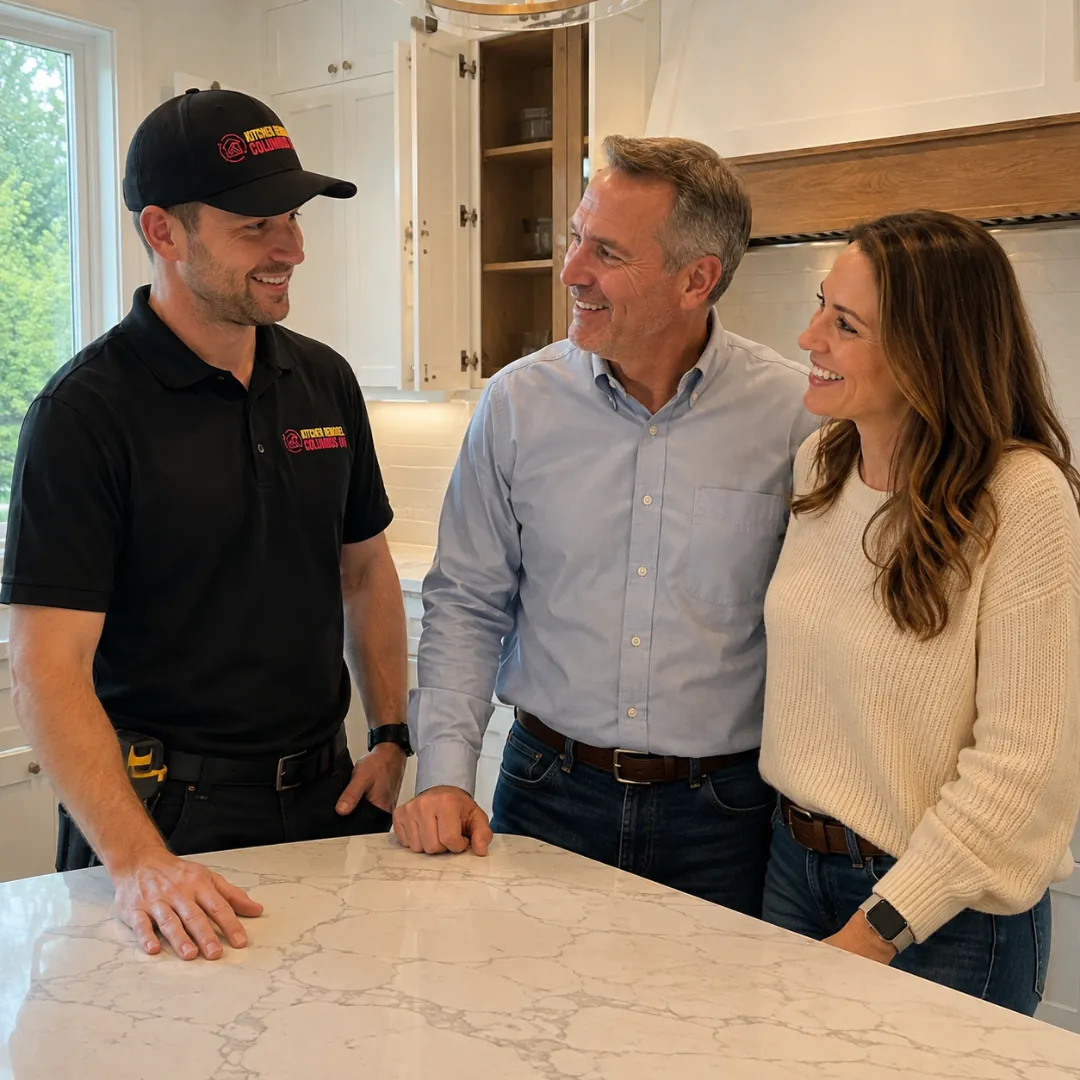 Kitchen remodeling project in Columbus, OH
