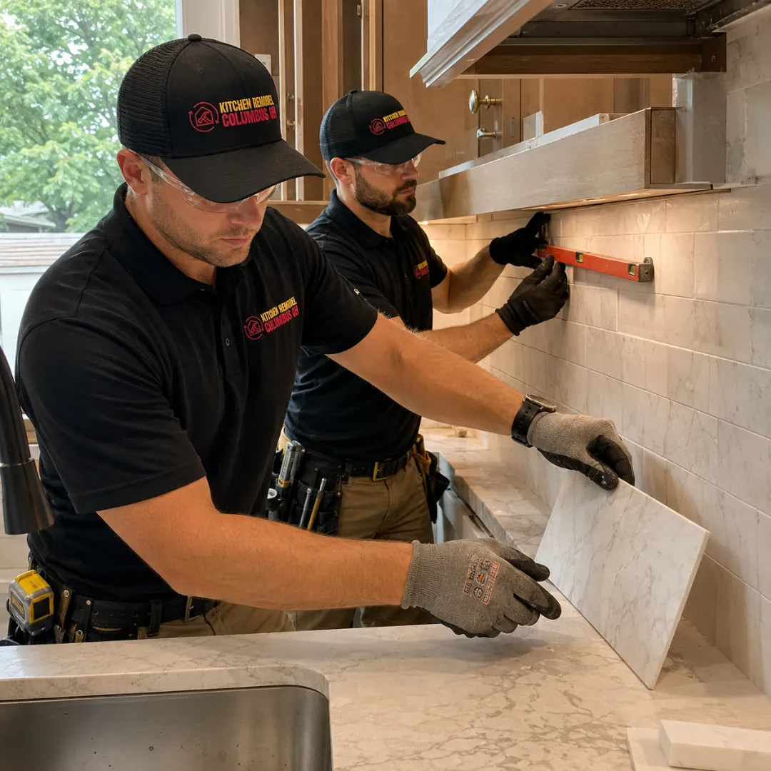 Quartz kitchen countertops in Columbus, OH